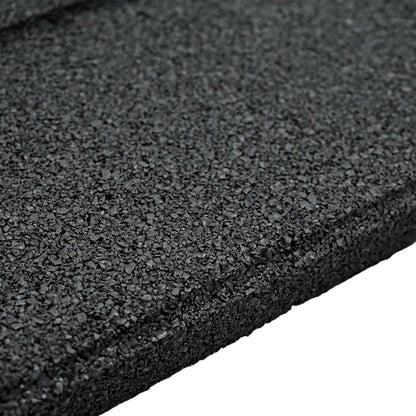 Stapsteen 6 pcs Zwart 40,5 x 40,5 x 2 cm Rubber