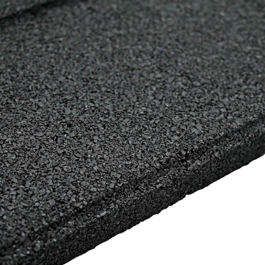 Stapsteen 6 pcs Zwart 40,5 x 40,5 x 2 cm Rubber
