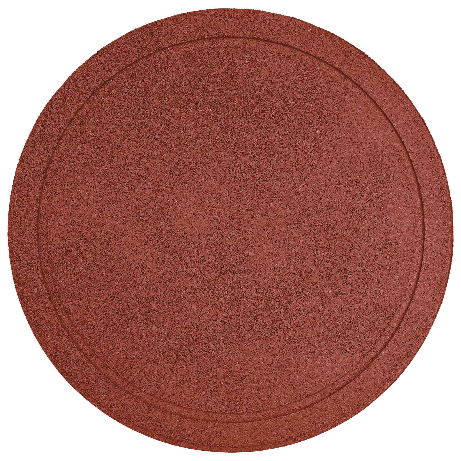 Stapsteen 6 pcs Rood Ø 44 x 2 cm Rubber