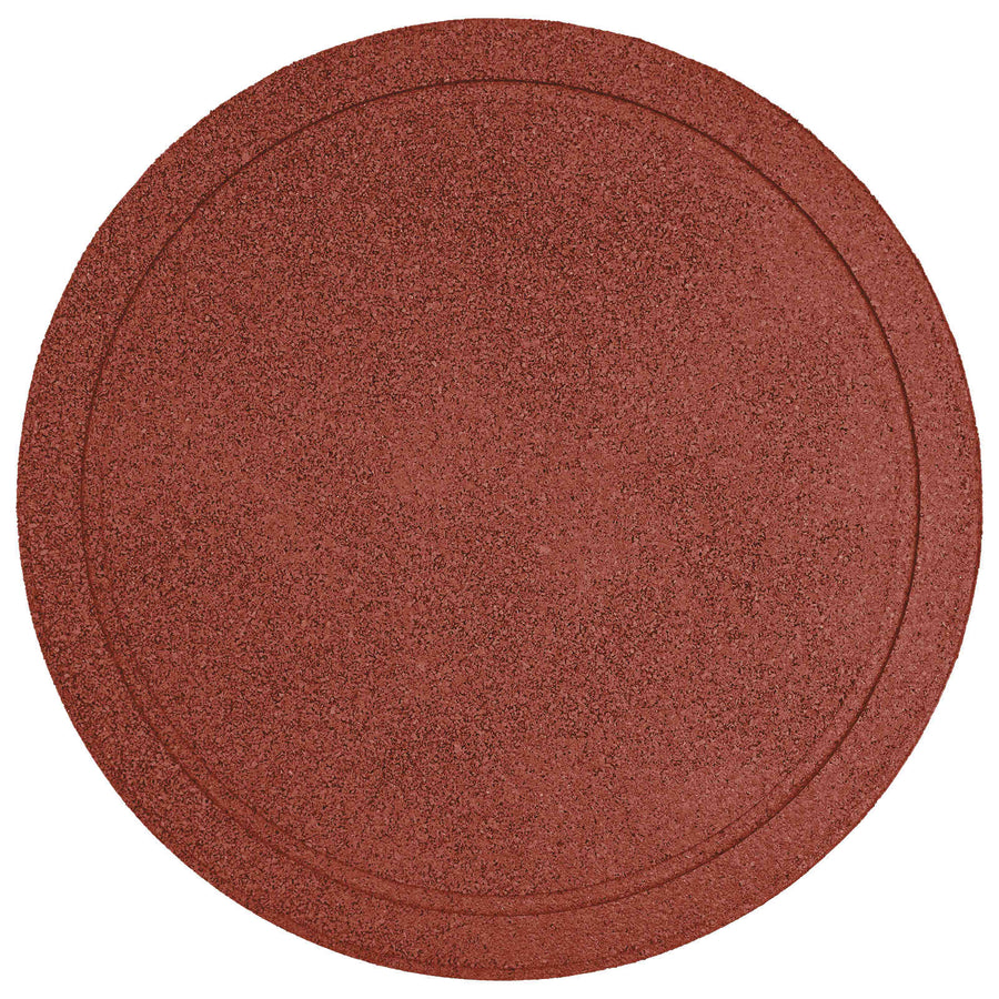Stapsteen 6 pcs Rood Ø 44 x 2 cm Rubber