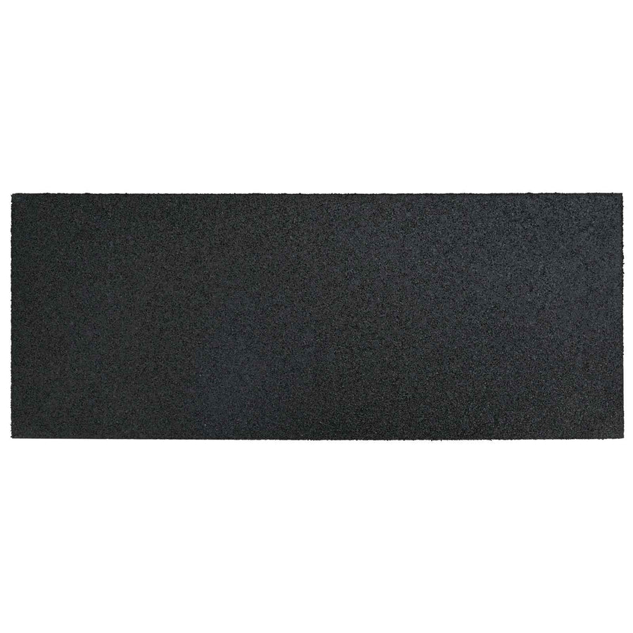 Stapsteen 6 pcs Zwart 60,5 x 25 x 2 cm Rubber