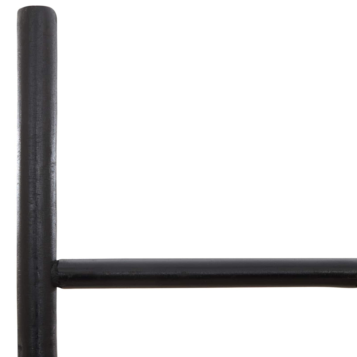 Deken Ladder Zwart 50 x 190 cm Bamboe