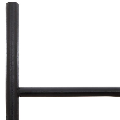 Deken Ladder Zwart 50 x 190 cm Bamboe