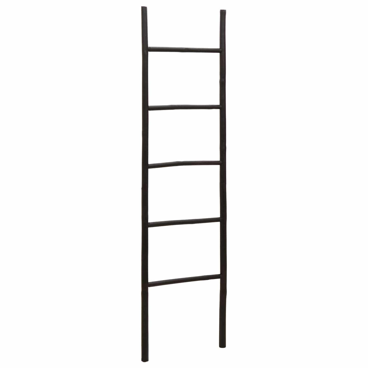 Deken Ladder Zwart 40 x 150 cm Bamboe