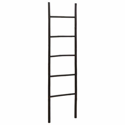 Deken Ladder Zwart 40 x 150 cm Bamboe