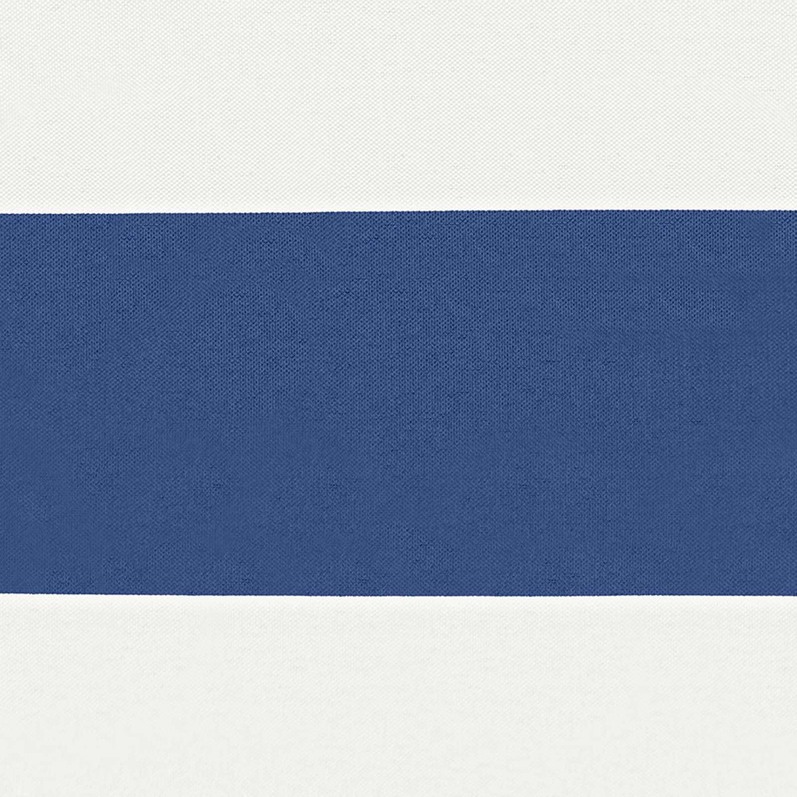 Balkon Scherm Blauw en Wit 110 x 300 cm Oxford Stof
