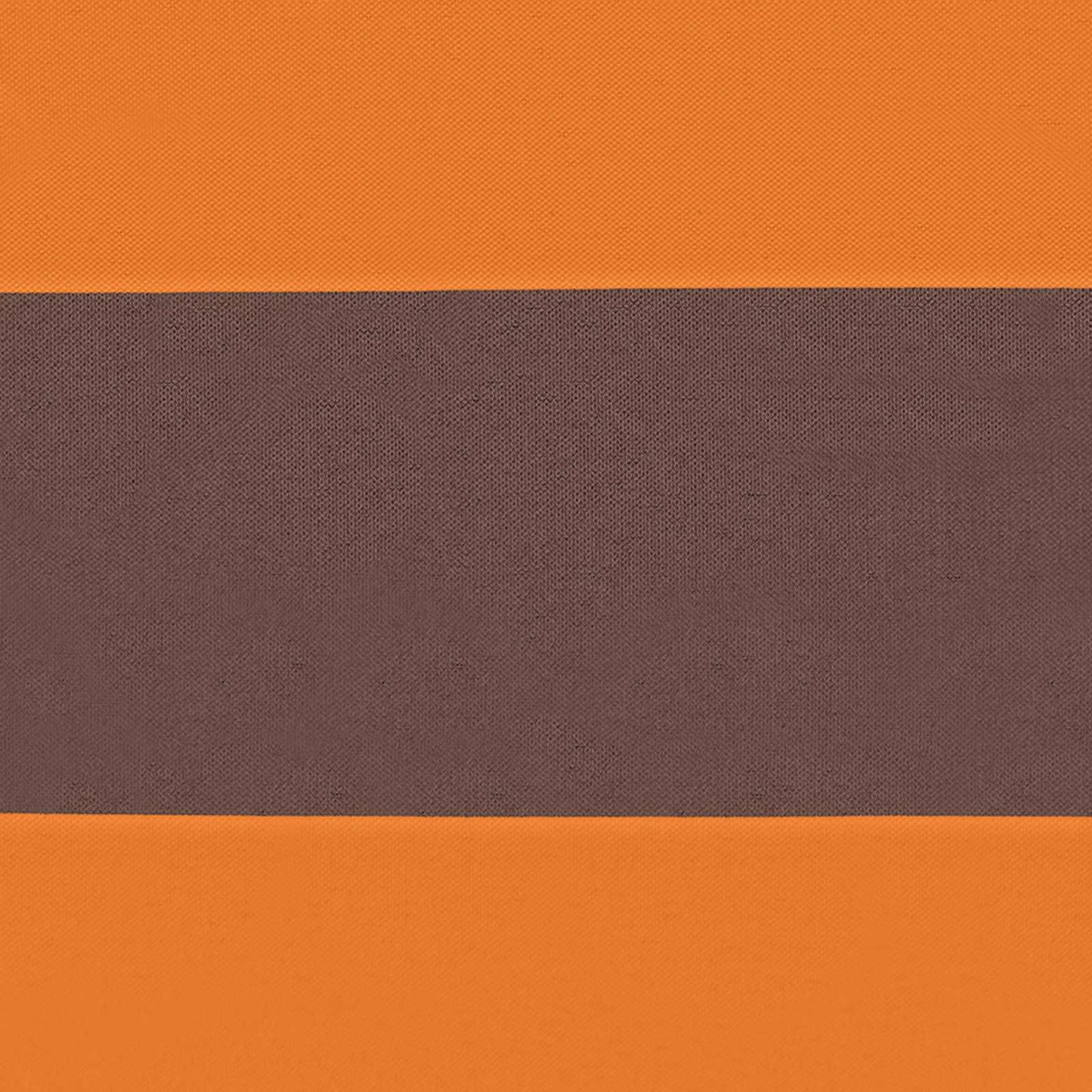 Balkon Scherm Oranje en Bruin 120 x 200 cm PU gecoat oxford alu