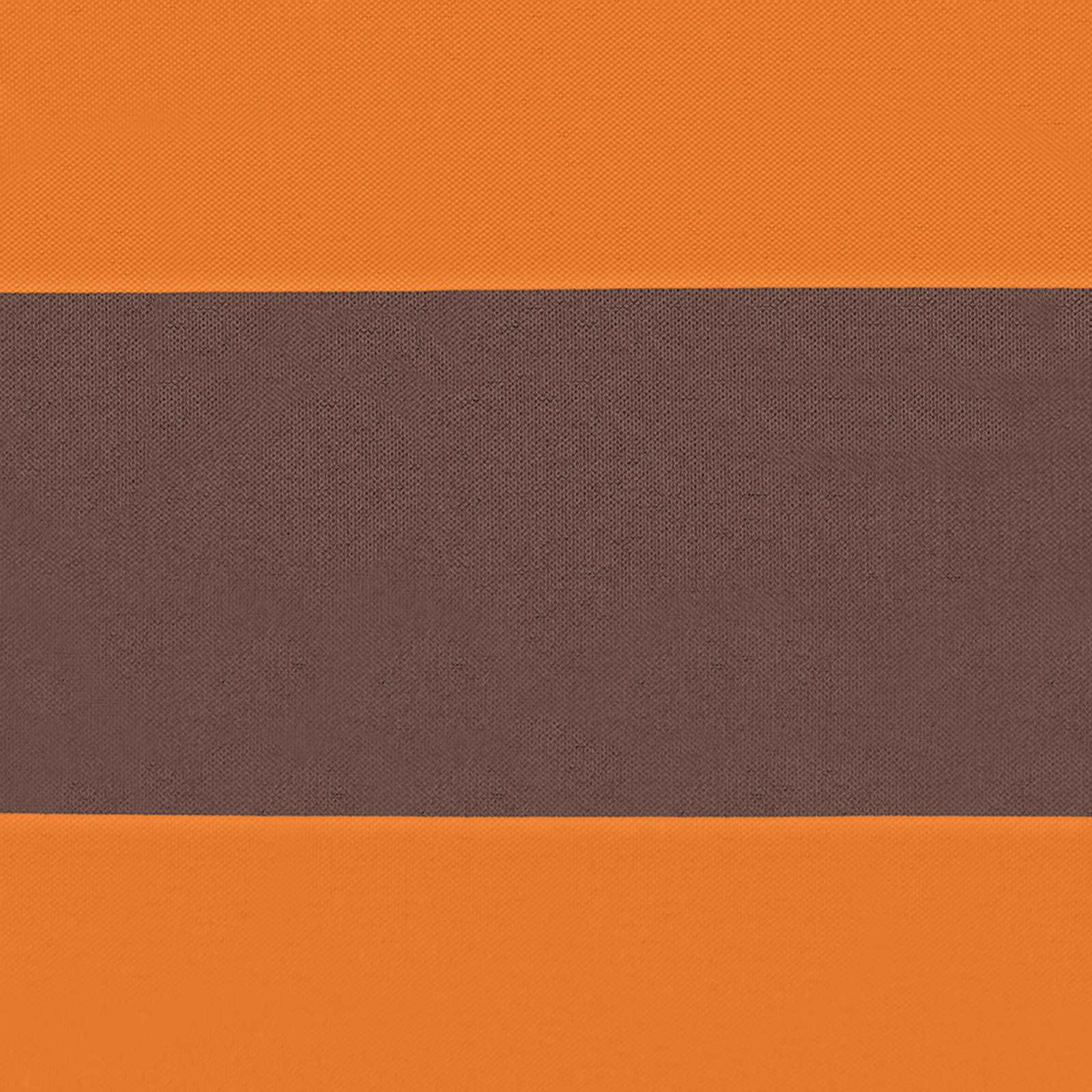 Balkon Scherm Oranje en Bruin 120 x 200 cm PU gecoat oxford alu