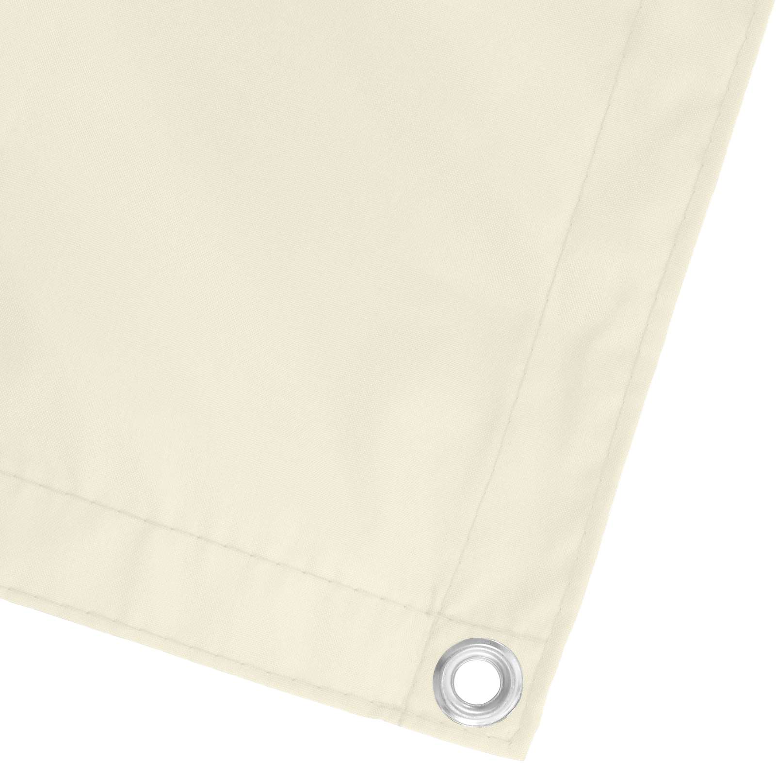 Balkon Scherm Crème 110 x 1000 cm Oxford Stof