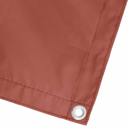 Balkon Scherm Terracotta 100 x 500 cm Oxford Stof