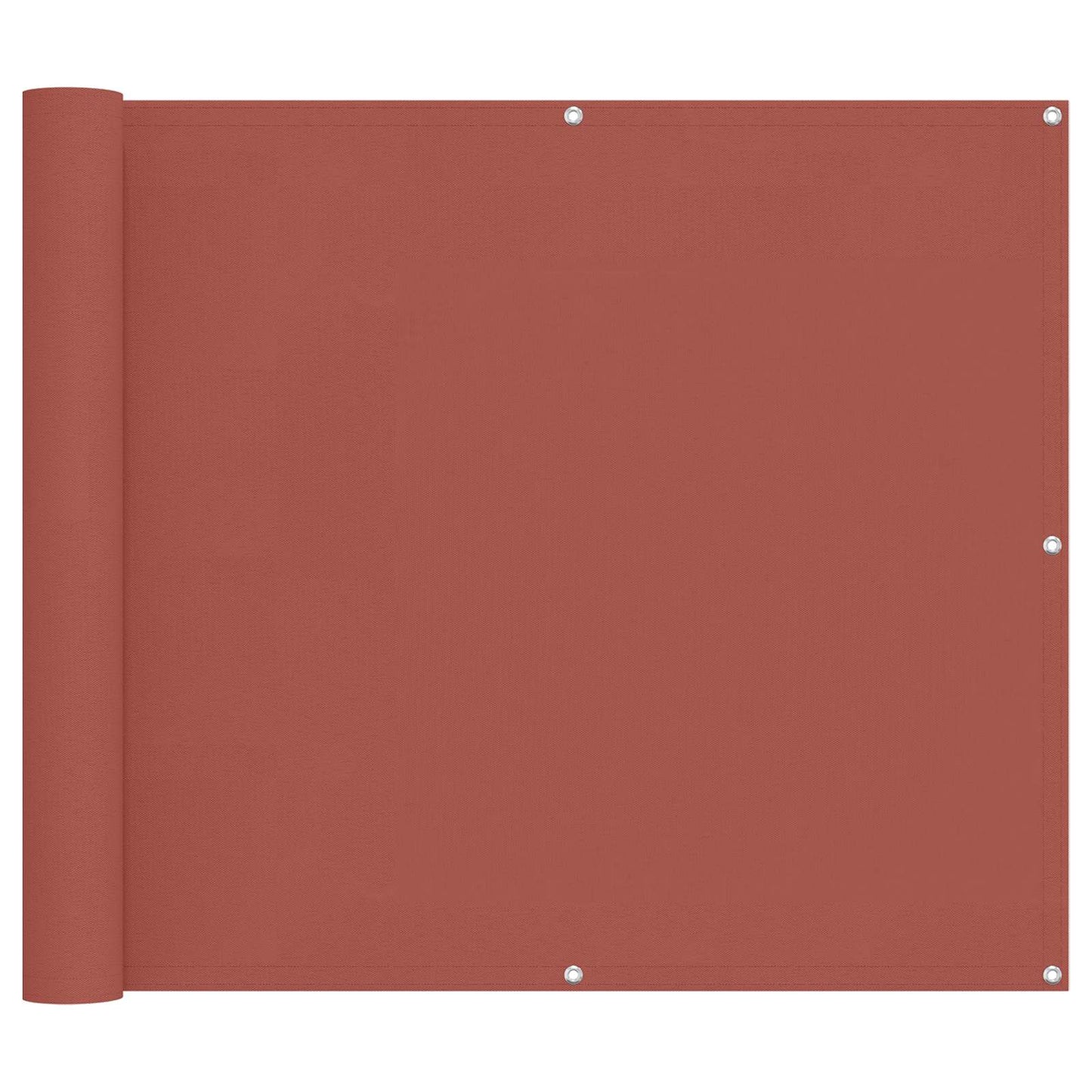 Balkon Scherm Terracotta 100 x 1000 cm Oxford Stof