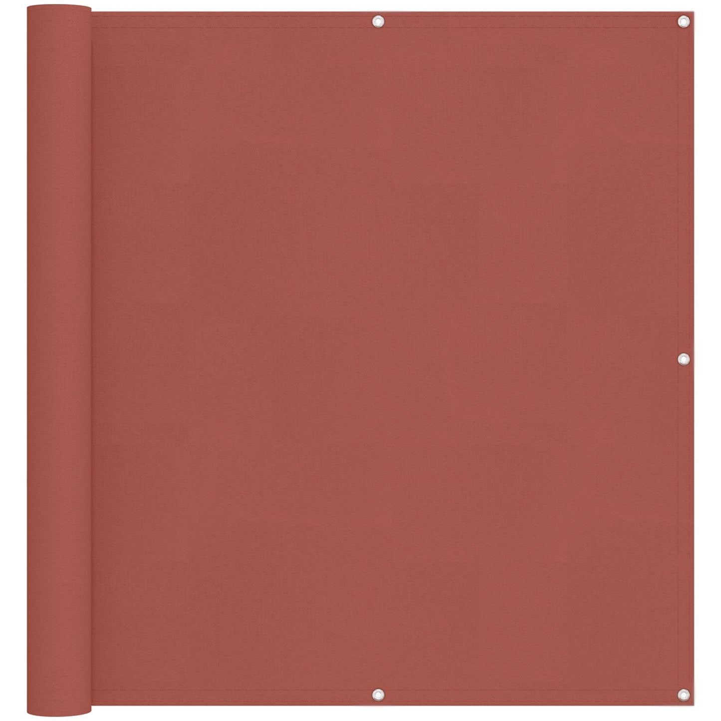 Balkon Scherm Terracotta 110 x 1000 cm Oxford Stof