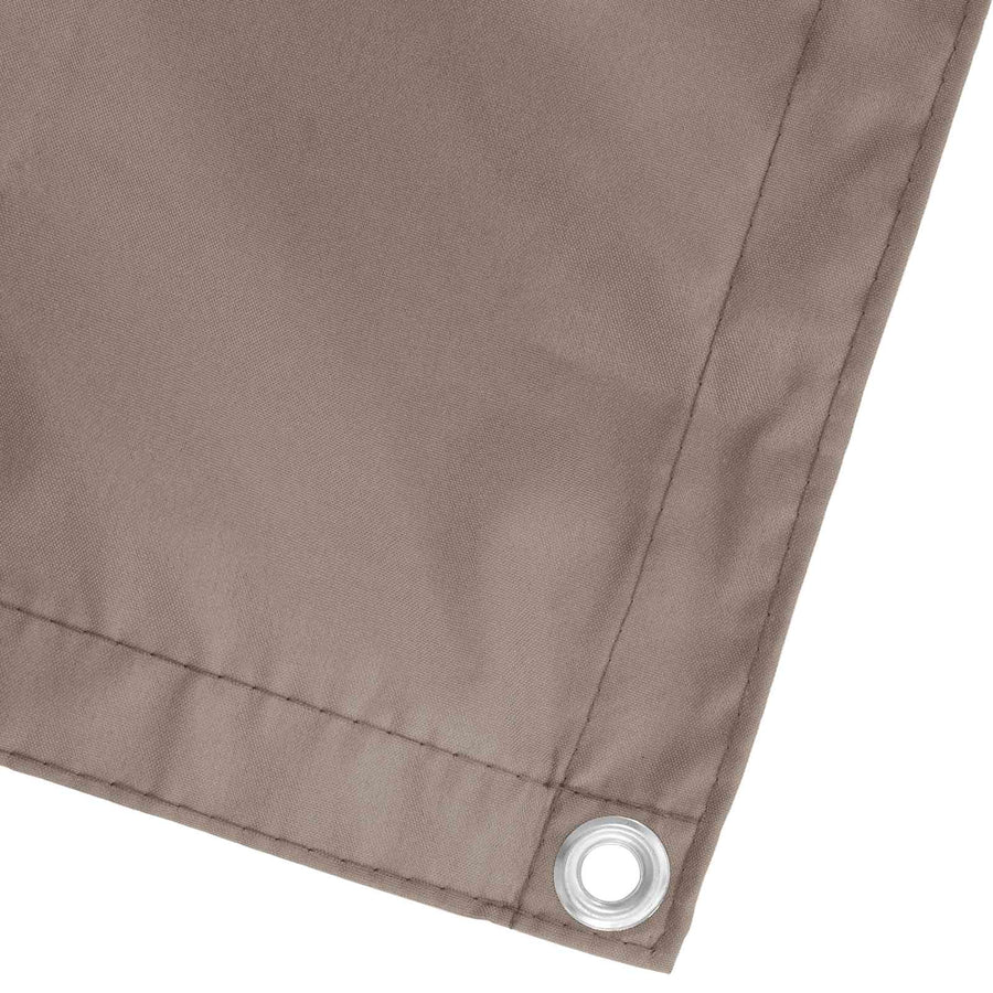 Balkon Scherm Taupe 100 x 300 cm Oxford Stof