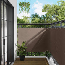 Balkon Scherm 120 x 200 cm PU gecoat oxford alu