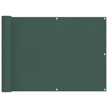 Balkon Scherm 75 x 200 cm PU gecoat oxford alu