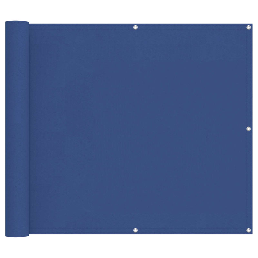 Balkon Scherm Blauw 100 x 500 cm Oxford Stof