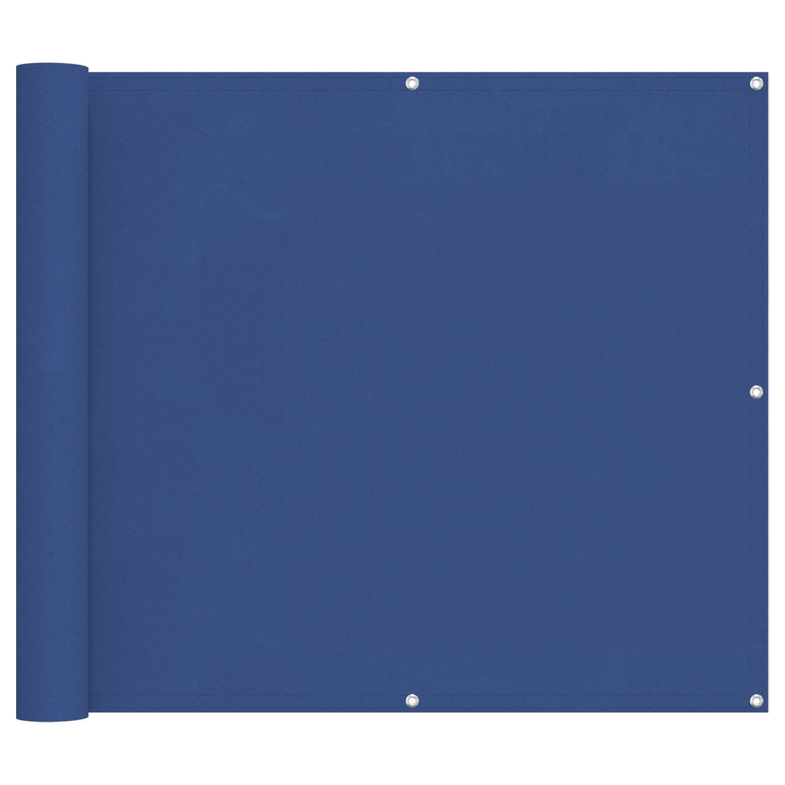 Balkon Scherm Blauw 100 x 600 cm Oxford Stof