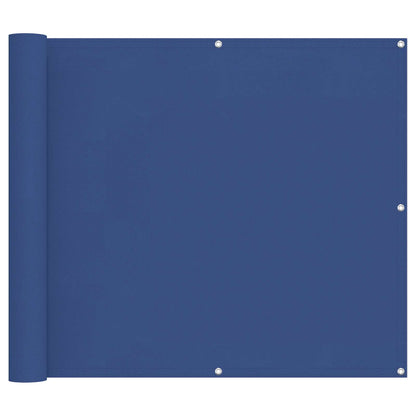 Balkon Scherm Blauw 100 x 600 cm Oxford Stof