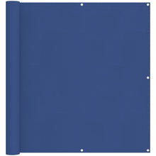 Balkon Scherm Blauw 110 x 400 cm Oxford Stof