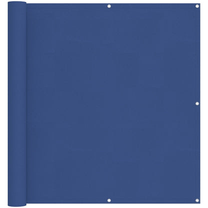 Balkon Scherm Blauw 120 x 200 cm PU gecoat oxford alu