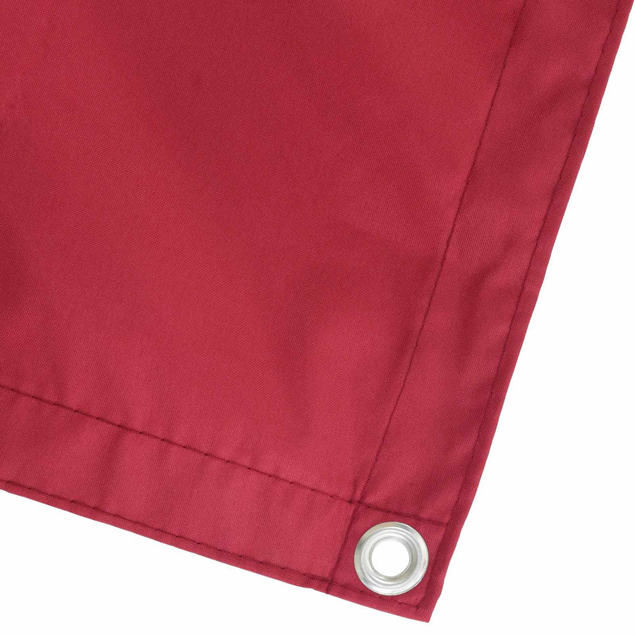 Balkon Scherm Rood 75 x 200 cm PU gecoat oxford alu
