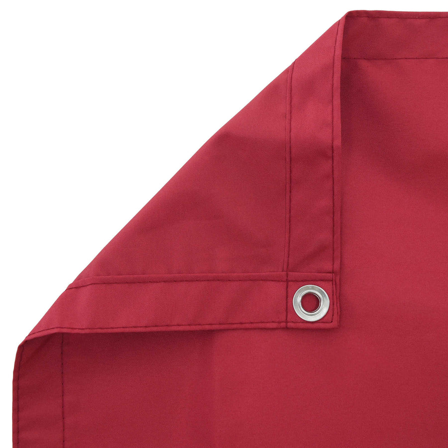 Balkon Scherm Rood 110 x 200 cm Oxford Stof