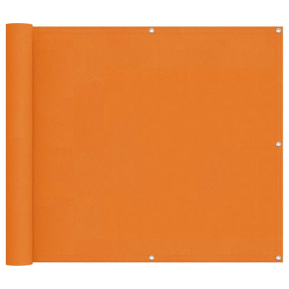 Balkon Scherm Oranje 100 x 200 cm Oxford Stof