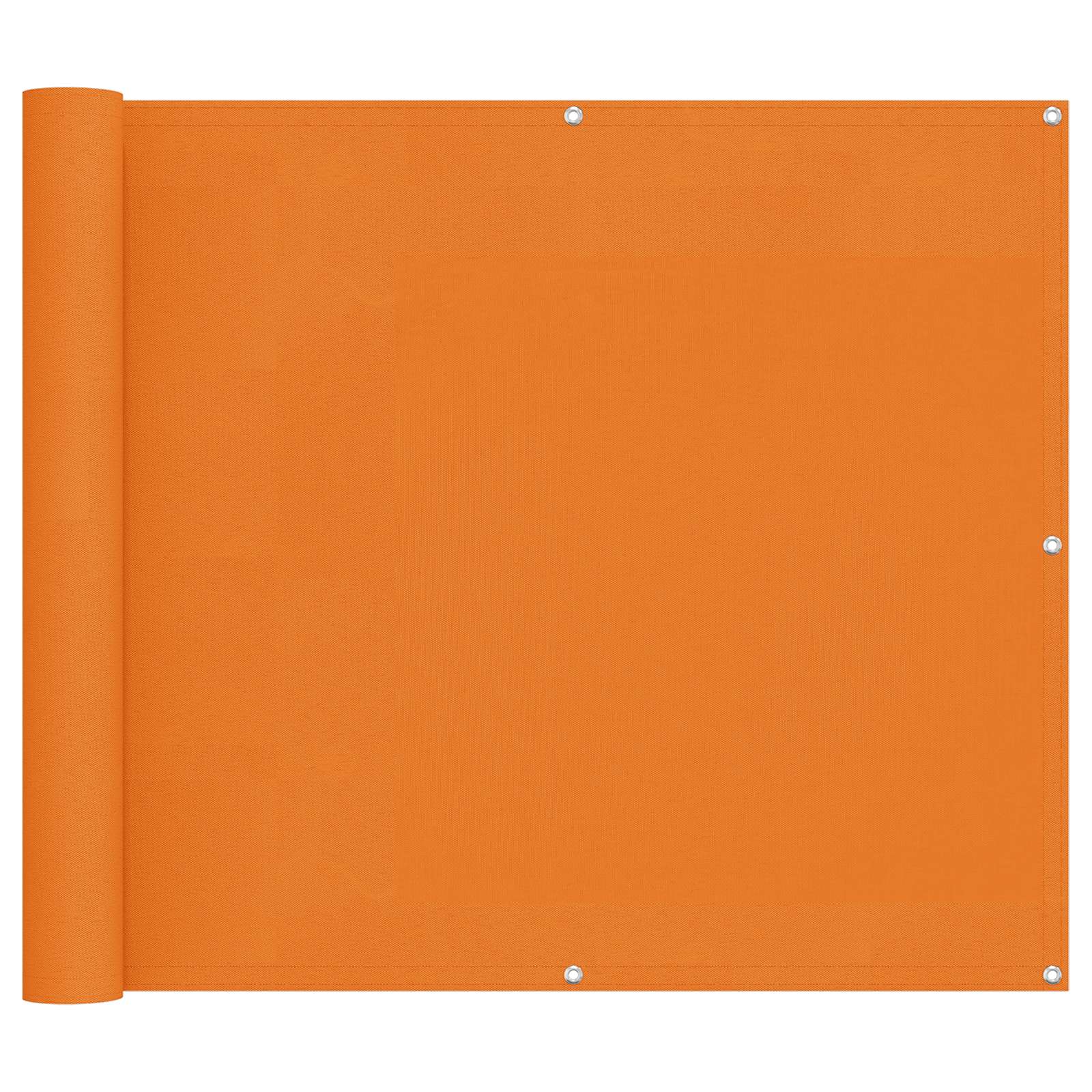 Balkon Scherm Oranje 100 x 500 cm Oxford Stof