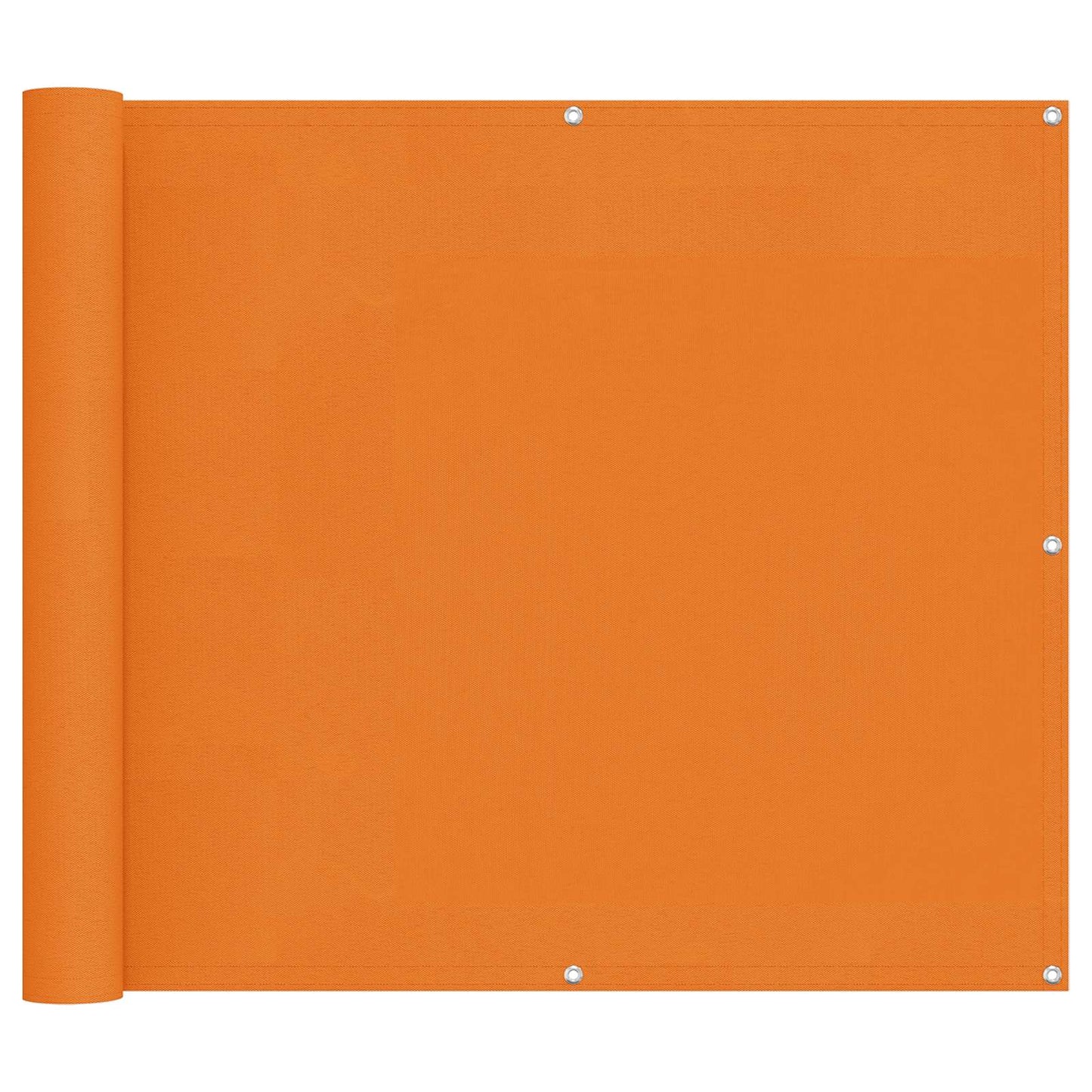Balkon Scherm Oranje 100 x 600 cm Oxford Stof