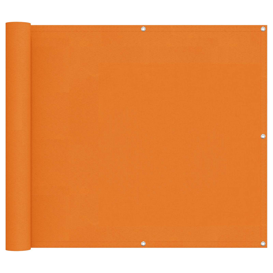 Balkon Scherm Oranje 100 x 800 cm Oxford Stof