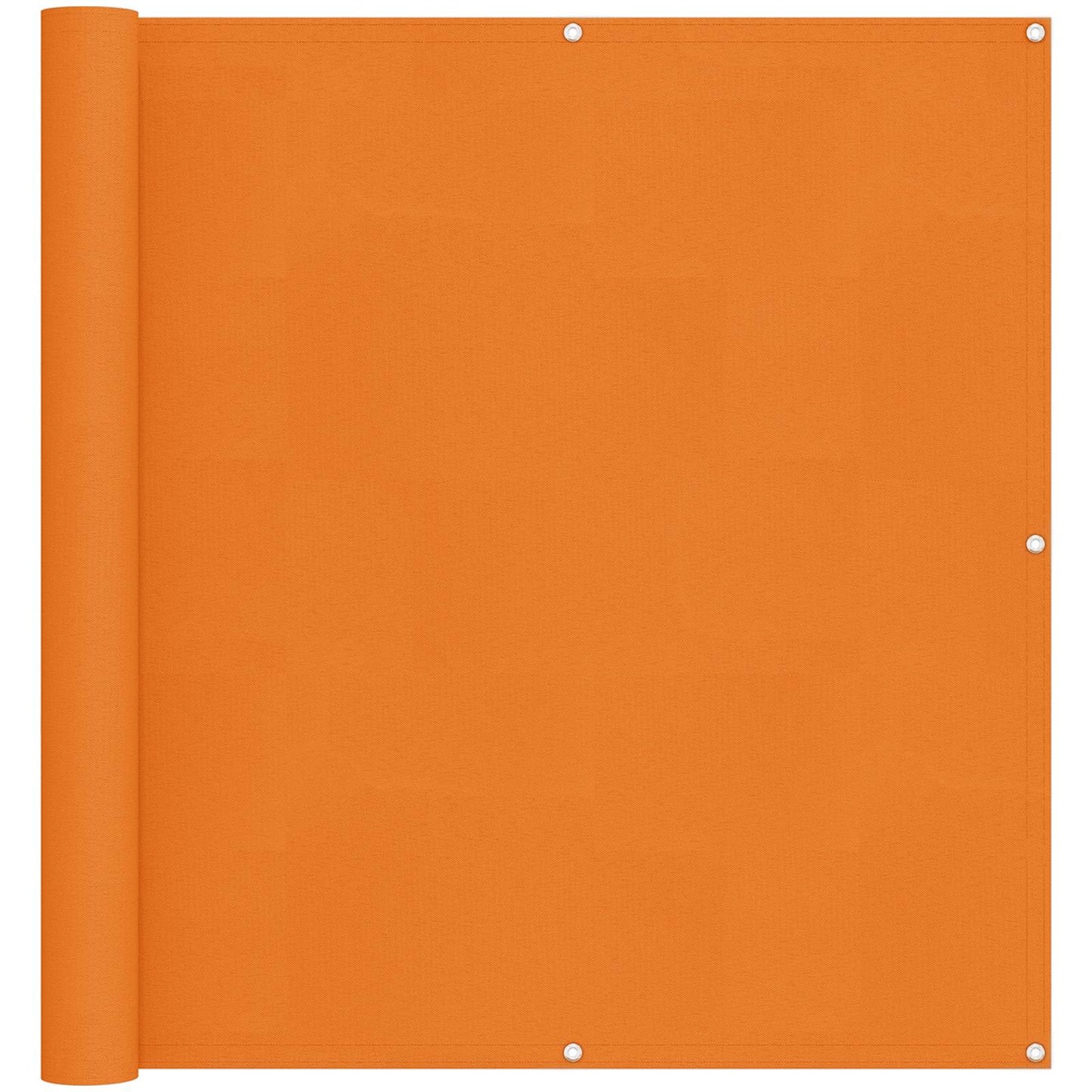 Balkon Scherm Oranje 110 x 200 cm Oxford Stof