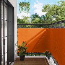 Balkon Scherm Oranje 110 x 600 cm Oxford Stof