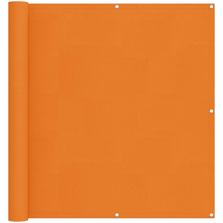 Balkon Scherm Oranje 110 x 600 cm Oxford Stof