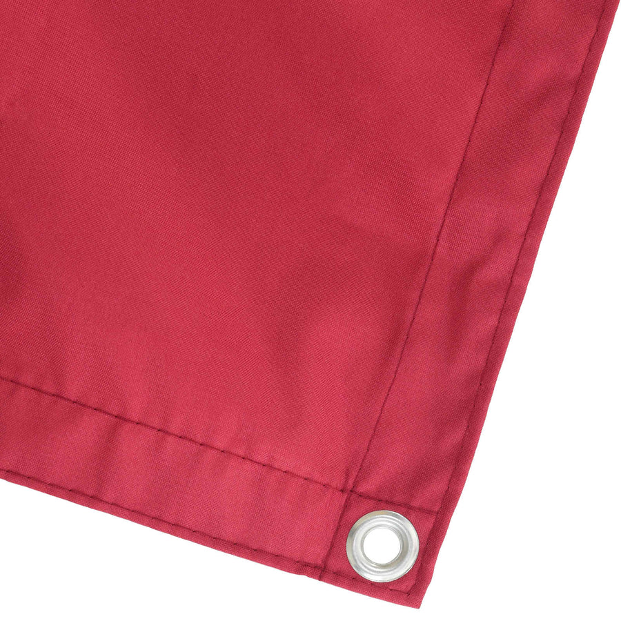 Balkon Scherm Bordeauxrood 75 x 800 cm PU gecoat oxford alu
