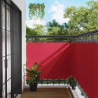 Balcony Screen Bordeaux Red 110 x 300 cm Oxford Fabric
