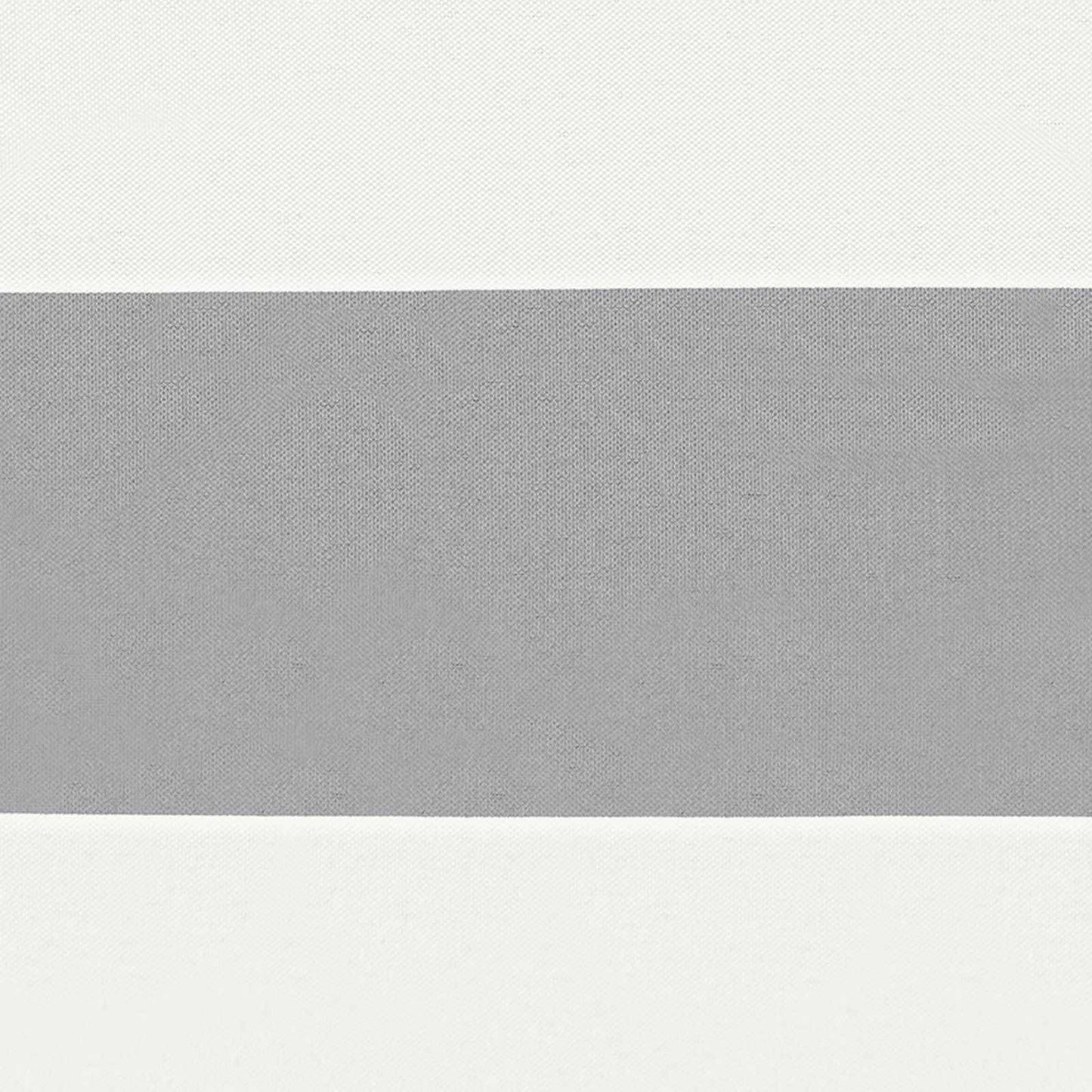 Balkon Scherm Lichtgrijs en wit. 75 x 500 cm