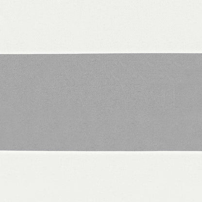 Balkon Scherm Lichtgrijs en wit. 75 x 500 cm