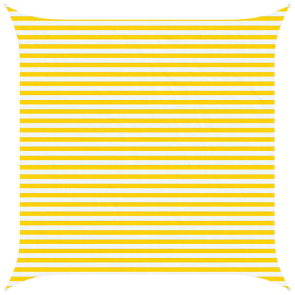 Buiten Zonneschaduwzeil 4 x 4 m 100% Polyester Oxford
