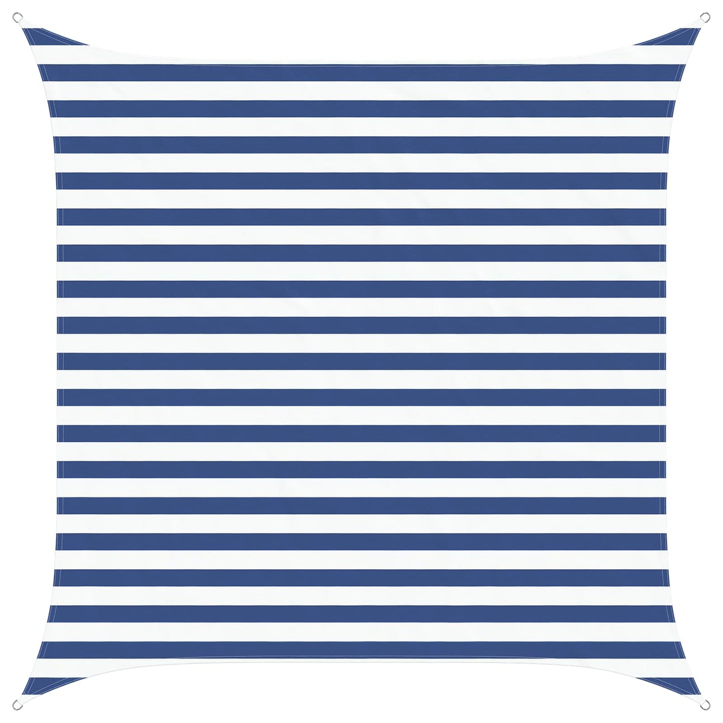 Zonneschaduwzeil Blauw en Wit 2,5 x 2,5 m 100% Polyester Oxford