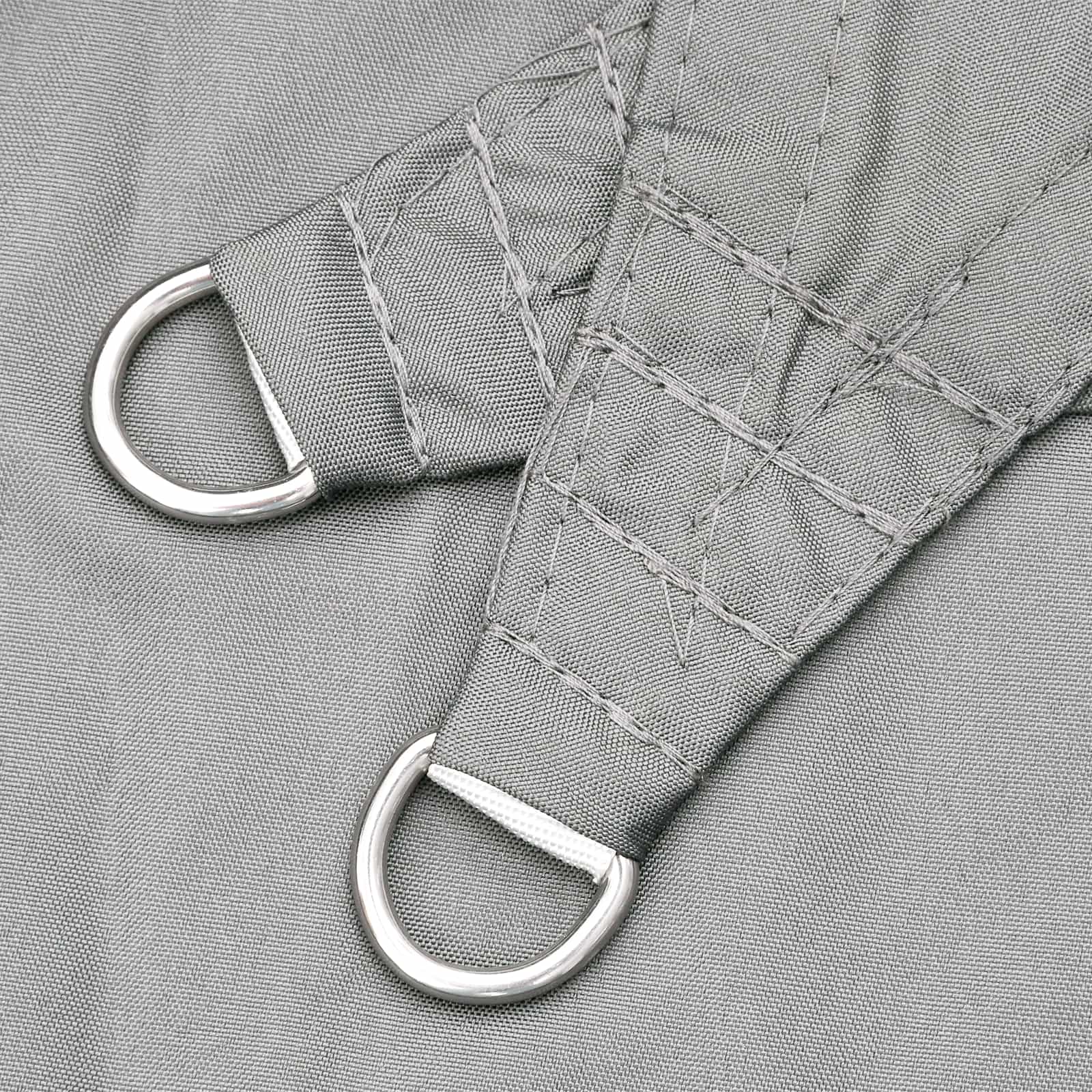 Zonneschaduwzeil Lichtgrijs 6 x 2 m 100% Polyester Oxford
