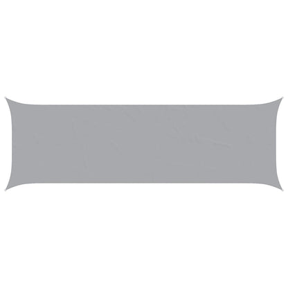 Zonneschaduwzeil Lichtgrijs 6 x 2 m 100% Polyester Oxford