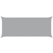 Sun Shade Sail Light Grey 6 x 2.5 m 100% Polyester Oxford