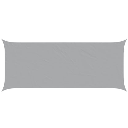 Zonneschaduwzeil Lichtgrijs 6 x 2,5 m 100% Polyester Oxford