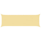 Sun Shade Sail Sand 6 x 2 m 100% Polyester Oxford