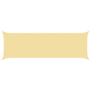 Sun Shade Sail Sand 6 x 2 m 100% Polyester Oxford