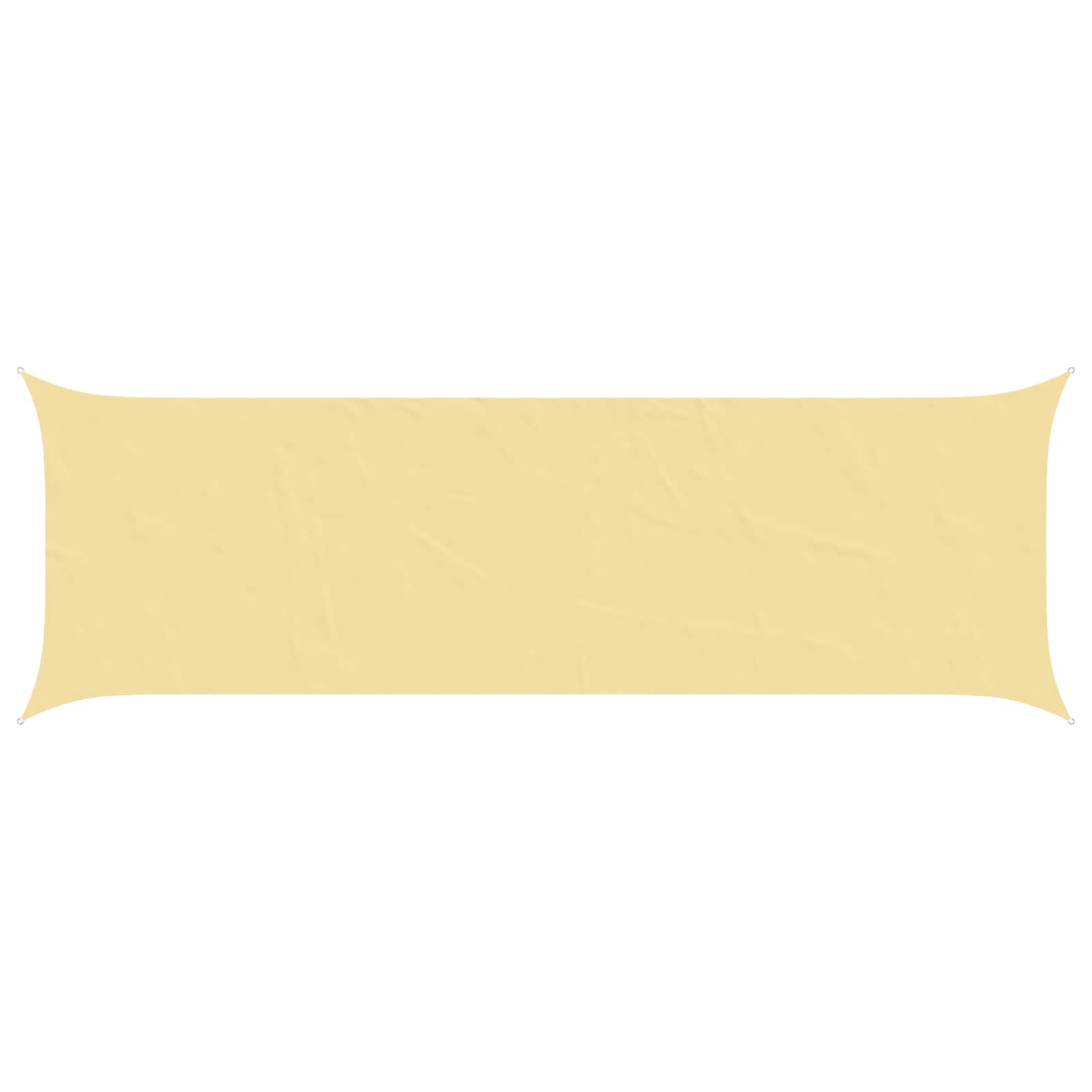 Zonneschaduwzeil Zand 6 x 2 m 100% Polyester Oxford