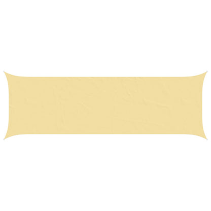 Zonneschaduwzeil Zand 6 x 2 m 100% Polyester Oxford
