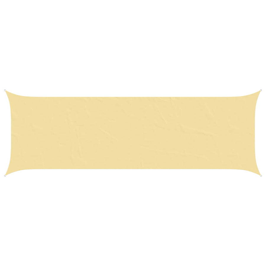 Zonneschaduwzeil Zand 6 x 2 m 100% Polyester Oxford