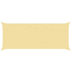 Zonnedoek 6 x 2,5 m zand polyester