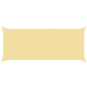 Sun Shade Sail Sand 6 x 2.5 m 100% Polyester Oxford